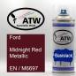 Preview: Ford, Midnight Red Metallic, EN / M6697: 400ml Sprühdose, von ATW Autoteile West.